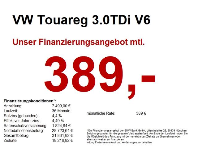 Volkswagen Touareg - 3.0TDi V6  LEDER.NAVI.AHK.STANDHEIZUNG 