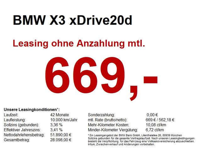 BMW X3 - xDrive20d