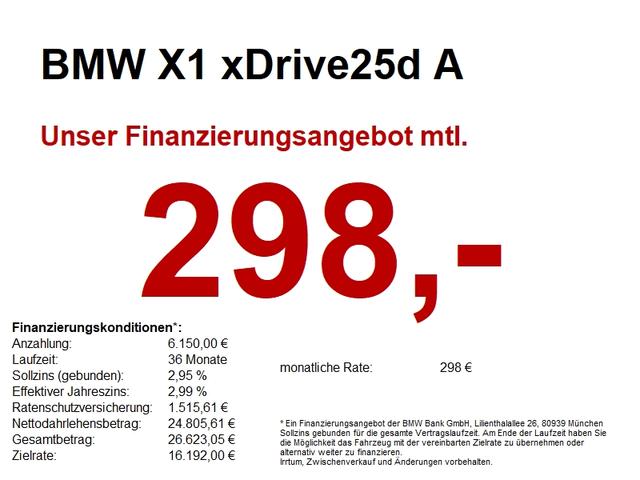 BMW X1 - xDrive25d A Sport Line AHK/CAM/NAVI /LED/HiFi