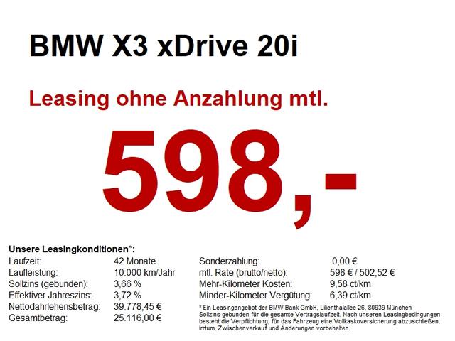 BMW X3 xDrive 20i 