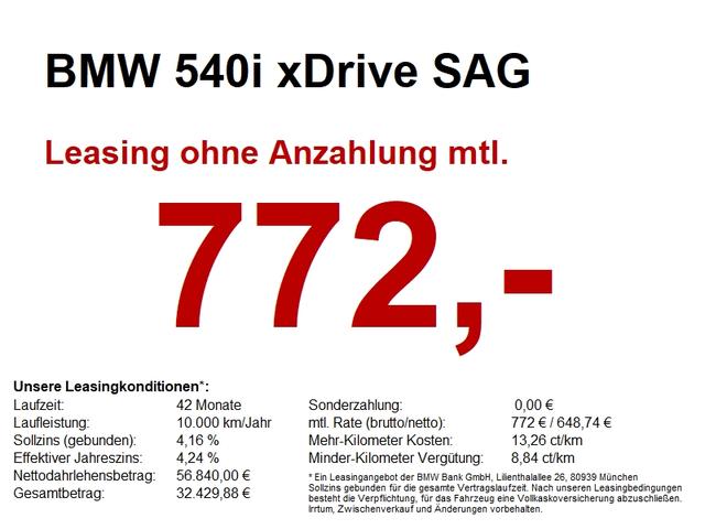 BMW 5er 540i xDrive SAG M Sportpaket LASER/HUD/CAM/4xAC/ 