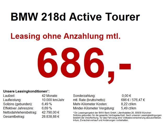 BMW 2er Active Tourer 218d M Sport HUD/PANO/360CAM/hk 