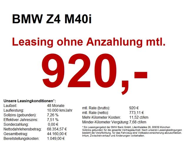 BMW Z4 M40i 