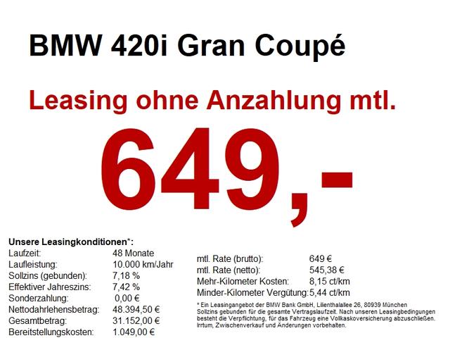 BMW 4er 420i Gran Coupé 