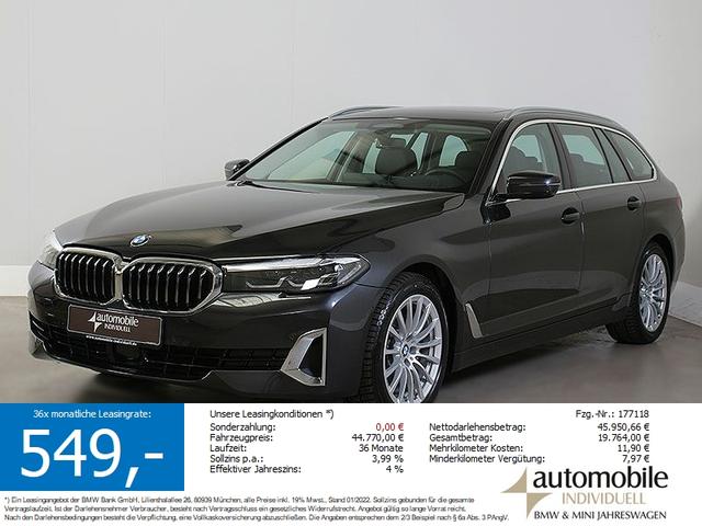 BMW 5er - Luxury Line 520d Aut. xDr ACC HuD LiveCockpit DA