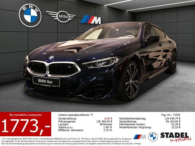 BMW 8er M850i xDrive Gran Coupè 