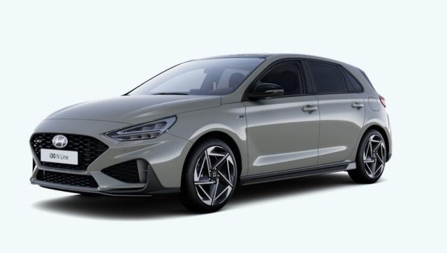 Hyundai i30 - N-Line, 6-MT SitzPaket, Panodach Navi Leder digitales Cockpit El.Sitze Apple/Andorit