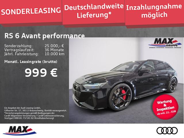 Audi RS6 - RS 6 Avant performance MATRIX PANO SOFTCLOSE SAGA B&O STDHZ HUD CARBON