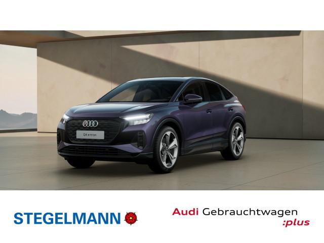 Audi Q4 e-tron - 55 Sportback qu. Pano Optikpaket schwarz 