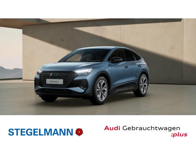 Audi Q4 e-tron - S line 45 Sportback S-Line Matrix AHK schwarz 