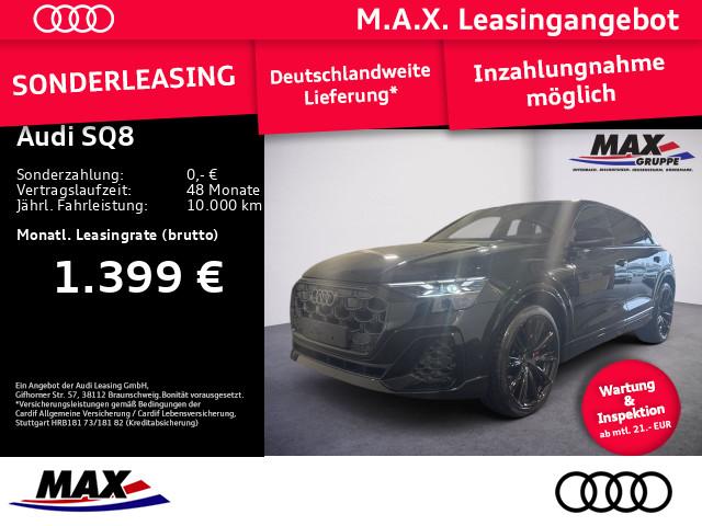 Audi SQ8 TFSI PANO+AHK+MATRIX+MEMORY+23LM+B&O+HUD+STHZG 