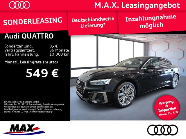 Audi A5 Sportback S line 40 TDI quattro 204 PS B&O+MATRIX+ACC+STHZ 