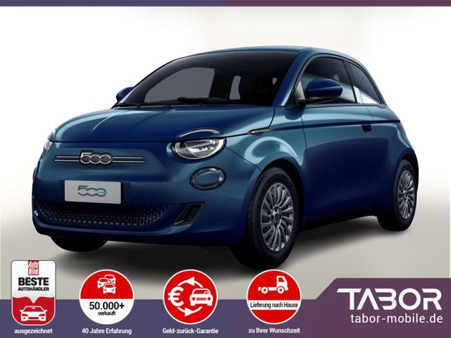 Fiat 500e 42 kWh 118 SchukoM2 CarPlay Klima Keyl Temp 