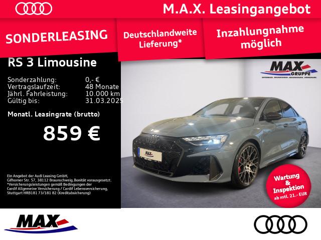 Audi RS3 NEUE RS 3 Limousine PANO+SAGA+HUD+MATRIX+280KM/H 