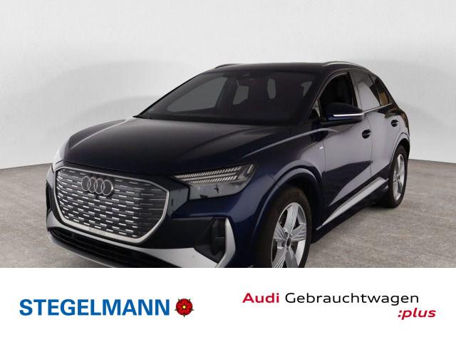 Audi Q4 e-tron - S line 45 Matrix AHK Kamera Wärmepumpe