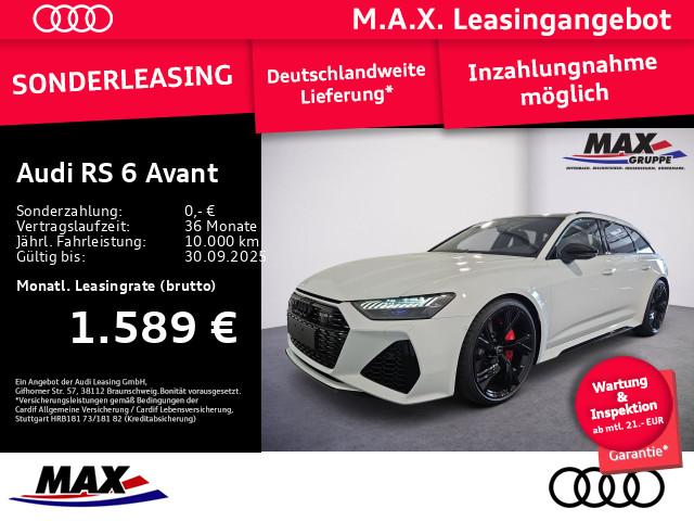 Audi RS6 Avant - RS 6 MATRIX SAGA 280KM/H AHK B&O PANO HUD 