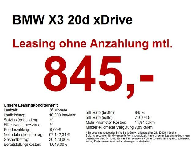 BMW X3 - M Sportpaket 20d xDrive