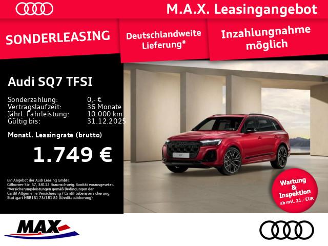 Audi SQ7 - TFSI #AHK PANO 7-SITZER STHZG HUD MATRIX#