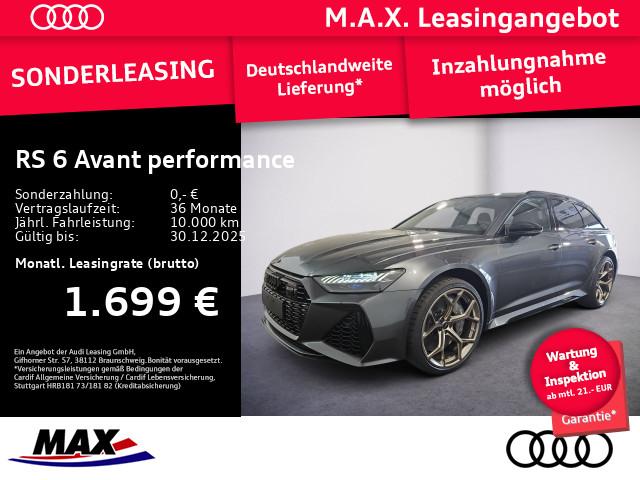Audi RS6 Avant - RS 6 performance MATRIX SAGA 305KM/H AHK