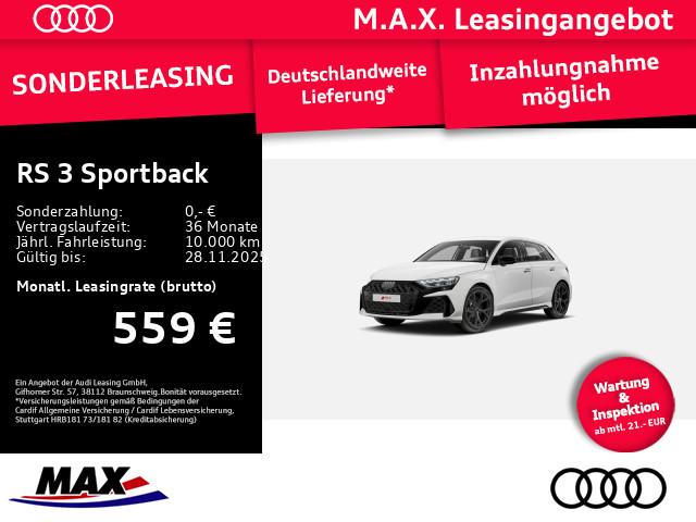 Audi RS3 - NEUER RS 3 Sportback #FREI KONFIGURIERBAR# 294(400) kW(PS) S tronic