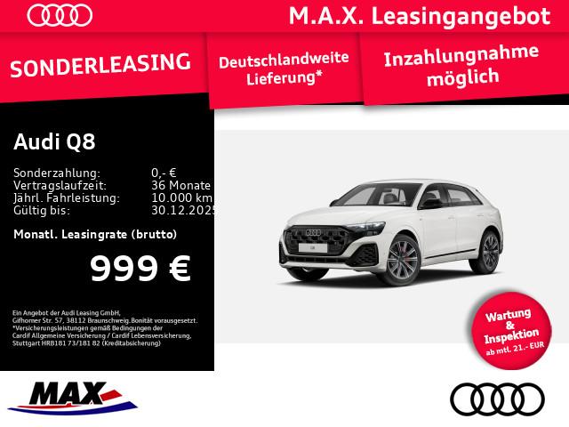 Audi Q8 - S line S-LINE 60 TFSI e quattro #FREI KONFIGURIERBAR#