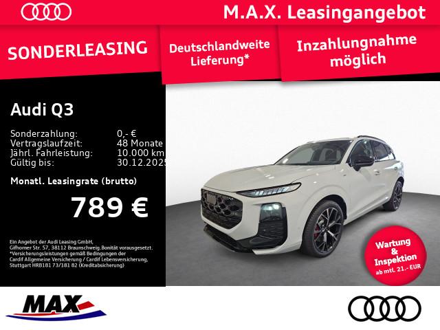Audi Q3 - S line S-LINE TFSI quattro 195 kW tronic PANO TECH-PLUS
