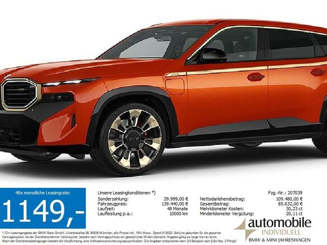 BMW XM - Einzelstück NP 201490.- B&W V-Max AHK 23Zoll