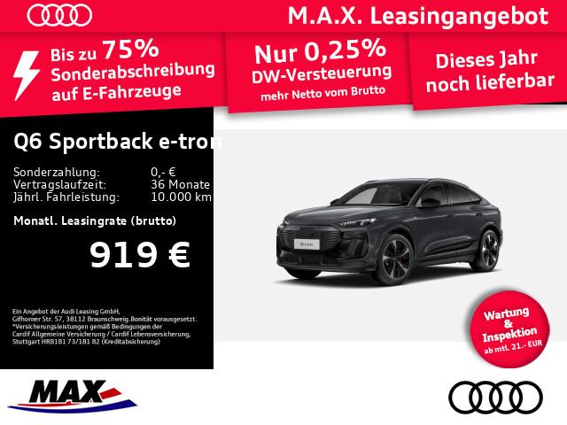 Audi Q6 Sportback e-tron - Edition one grey quattro 285 kW