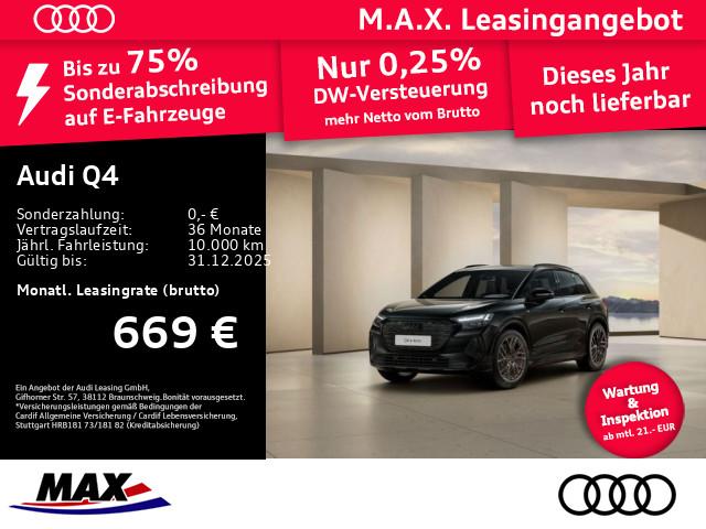 Audi Q4 e-tron - Edition 45 quattro S-LINE MATRIX RÜCKFAHRKAMERA