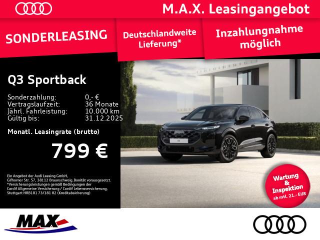 Audi Q3 Sportback - S line TFSI quattro  PANO S-LINE TECH-PLUS 