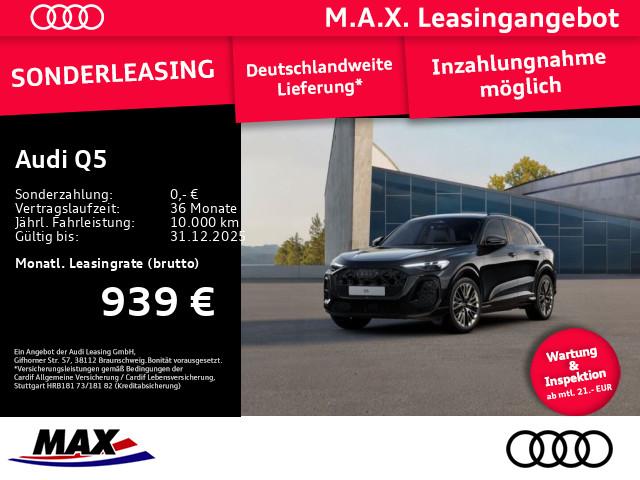 Audi Q5 - Edition SUV one mit Akzenten mythosschwarz e-hybrid quattro PANO B&O MATRIX