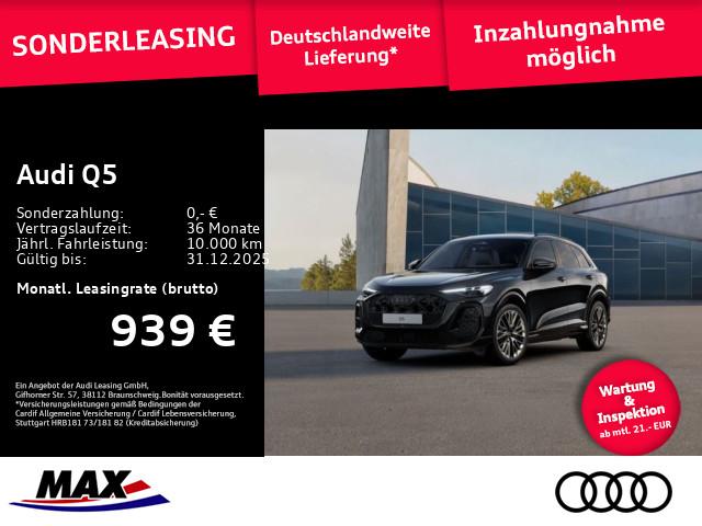 Audi Q5 - Edition SUV one mit Akzenten mythosschwarz e-hybrid quattro PANO B&O MATRIX