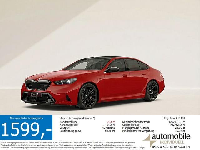 BMW M5 Individual NP161000.- LED ACC AHK HuD DAB B&W 