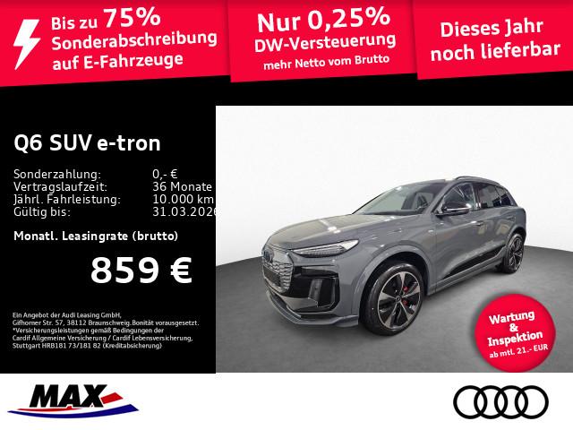 Audi Q6 e-tron - S line SUV quattro LED TECH-PRO AHK S-LINE
