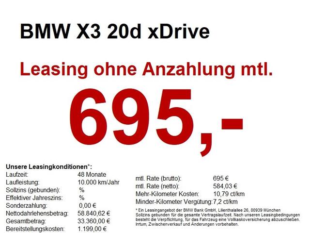 BMW X3 - M Sportpaket 20d xDrive