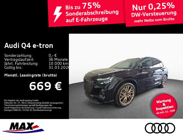 Audi Q4 e-tron - Edition 45 quattro S-LINE MATRIX RÜCKFAHRKAMERA