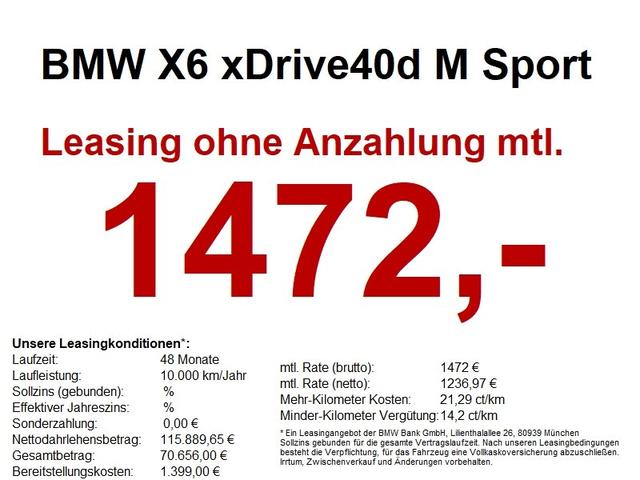 BMW X6 - M Sport xDrive40d