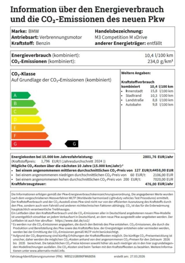 BMW M3 - Competition M xDrive