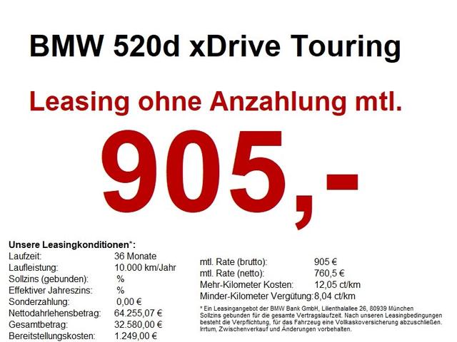 BMW 5er - M Sportpaket 520d xDrive Touring