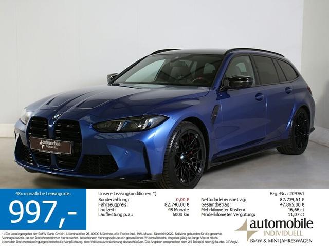 BMW M3 - Competition M xDrive T. NP 111630.- HuD H&K