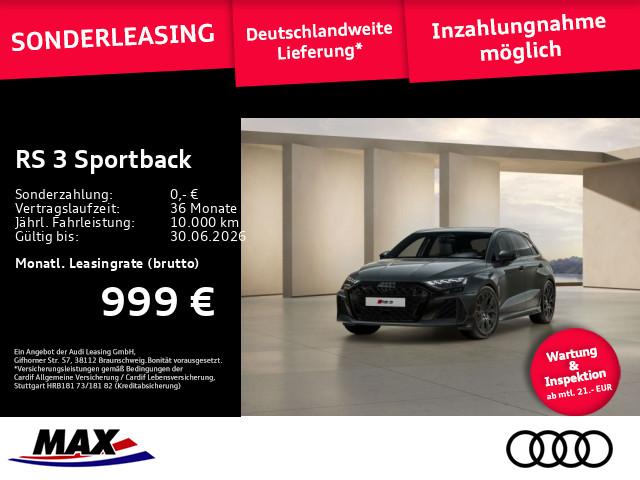 Audi RS3 Sportback - RS 3  Exclusive Desgino Olive Met. HUD SONOS 280KM/H CARBON RS-SAGA PANO 