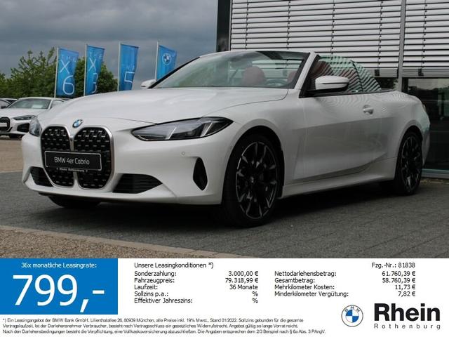 BMW 4er - 430d Cabrio