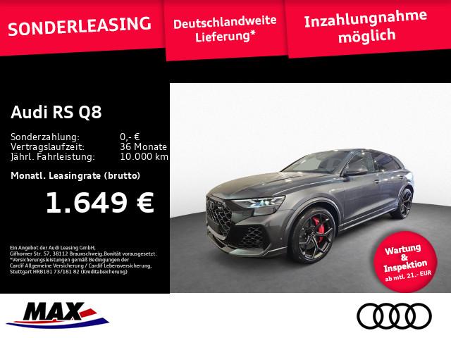 Audi RS Q8 - Performance SUV 305KM/H PANO AHK MEMORY STHZG