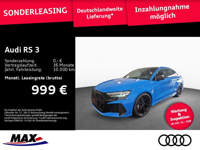 Audi RS3 - Blue Limousine  Exclusive Shark Blue KERAMIK 