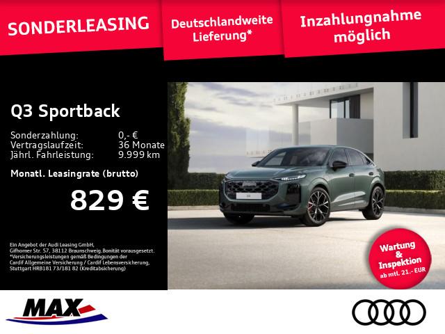 Audi Q3 Sportback - S line e-hybrid  SONOS HUD TECH-PRO MMI-PRO AHK 