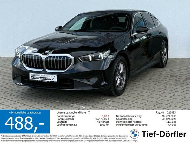 BMW 5er - 520d SAG SHZ/LED /360/S-LÜFT/4xAC&SH/LHZ/K-ZUG