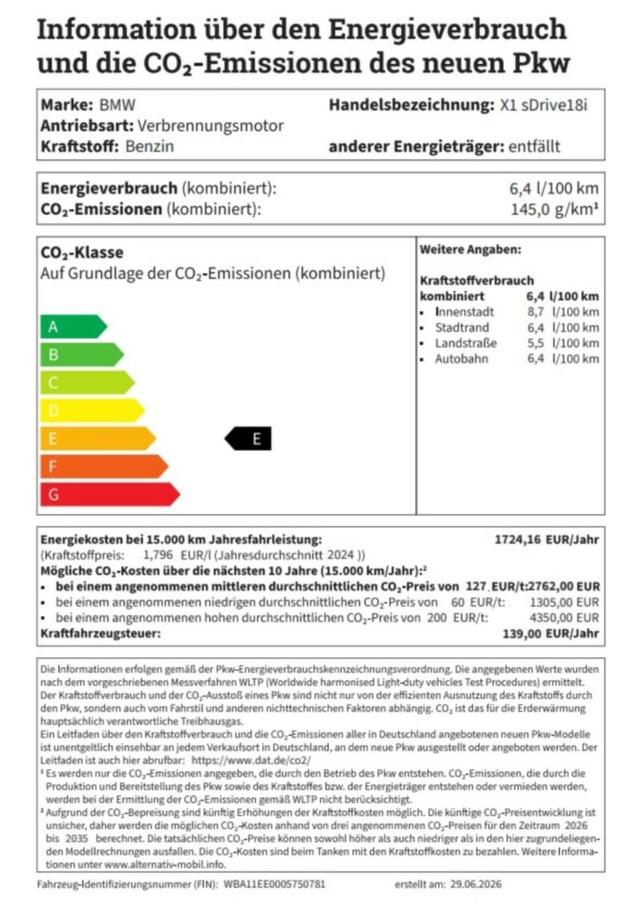 BMW X1 - sDrive18i