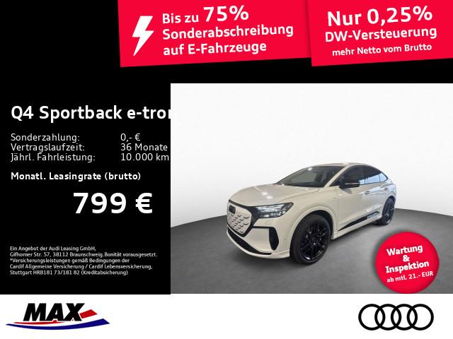 Audi Q4 Sportback e-tron - S line  NEUES-MODELL e-tron quattro 220 kW