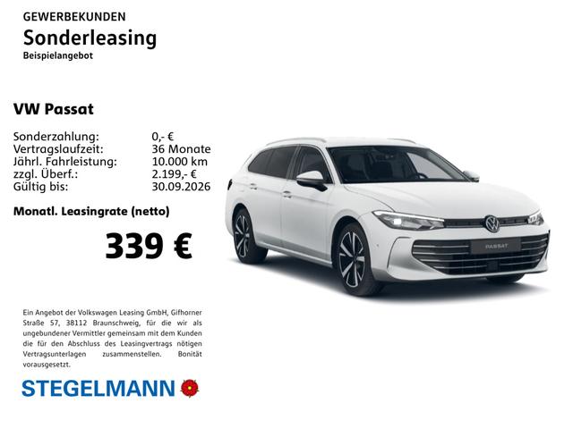 Volkswagen Passat Variant - Business 2,0 l TDI SCR 7-Gang-DSG