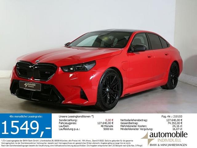 BMW M5 - Individual NP161000.- LED ACC AHK Carbon B&W